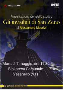 “Gli invisibili di San Zeno”: lo scrittore Alessandro Maurizi fa tappa a Vasanello