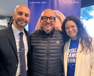 Viterbo – L’europarlamentare Procaccini nella Tuscia con Antonella Sberna