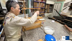 Viterbo – La storica Legatoria Viali protagonista del programma “Fuori porta”