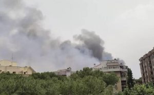 Roma – Vanno a fuoco sterpaglie, evacuata facoltà a Tor Vergata