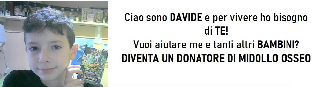 Viterbo, il piccolo Davide cerca un donatore di midollo osseo per sconfiggere la leucemia