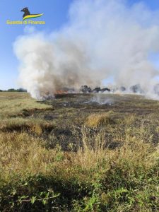 Nepi – Guardia di finanza sventa incendio vicino a metanodotto