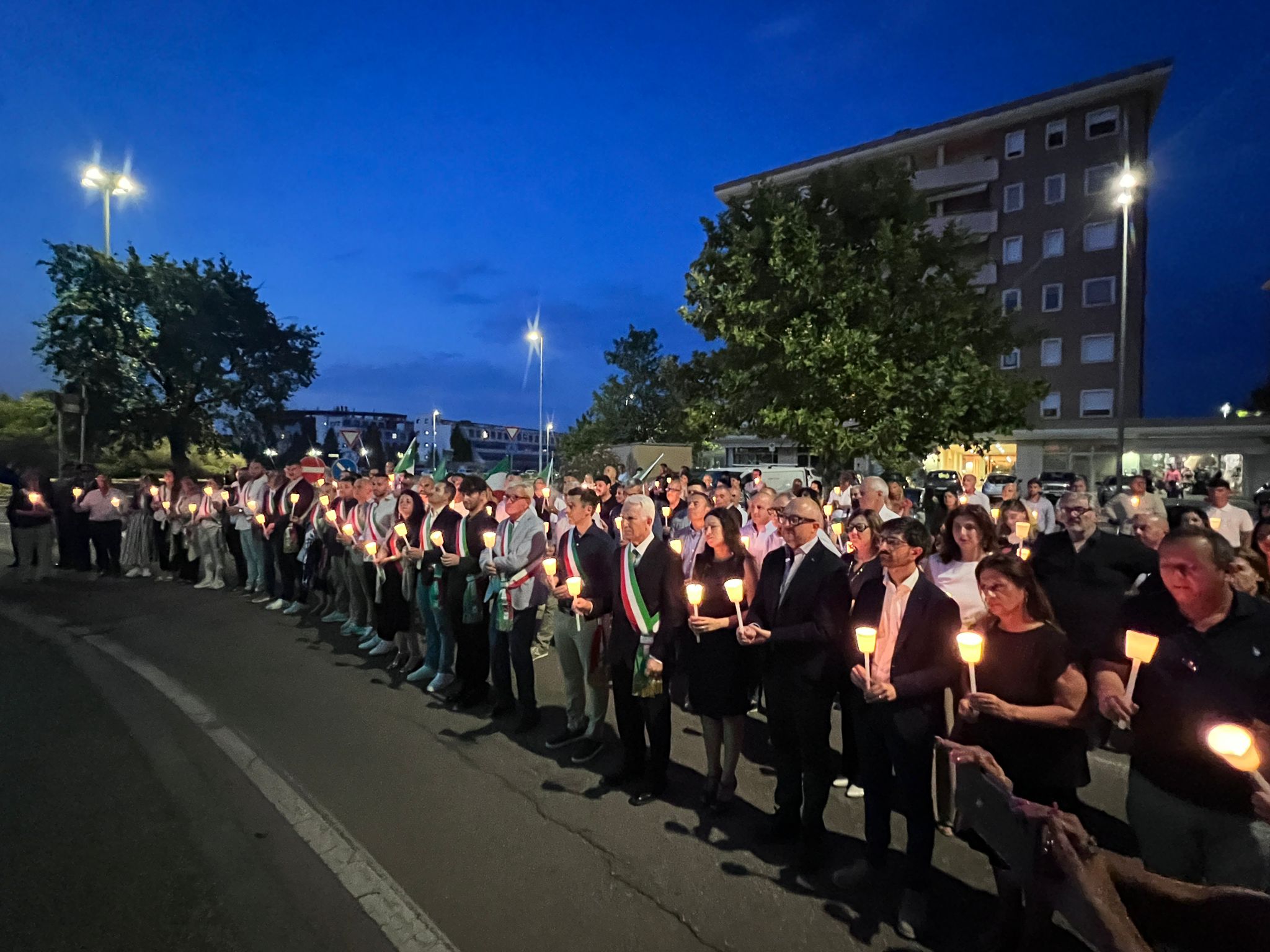 Viterbo – “Fiaccolata in memoria di Falcone e Borsellino, Provincia assente” a farlo notare Luigi Buzzi coordinatore di FdI