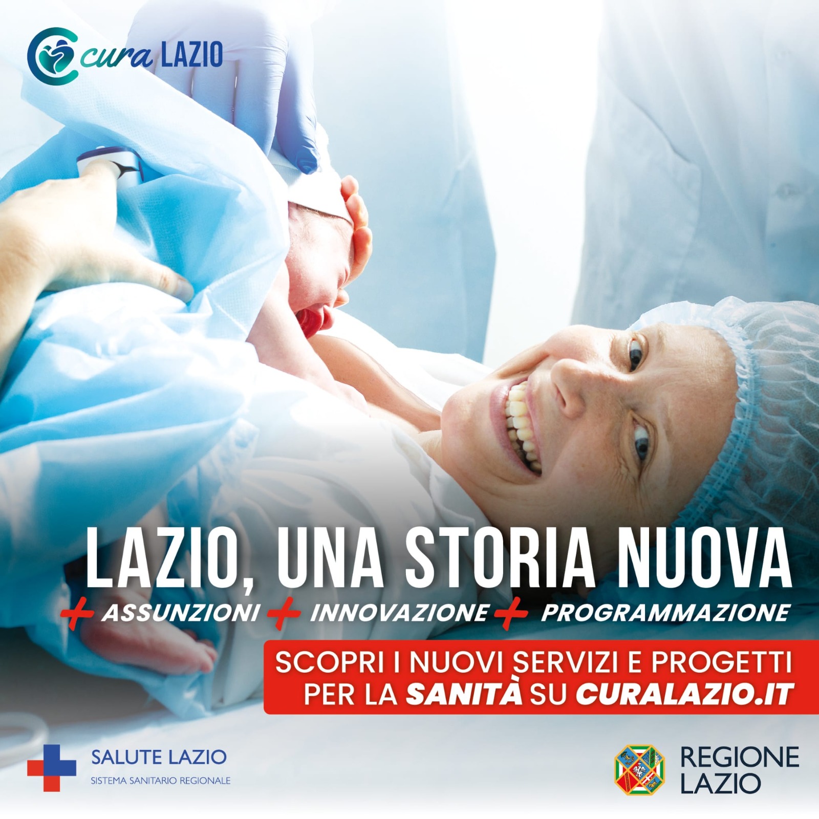 “Cura Lazio”, online tutti gli investimenti ed i progetti per la progressiva ricostruzione del Servizio sanitario regionale