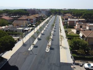 Tarquinia – Viale Mediterraneo torna a splendere al Lido