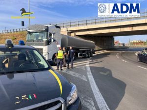 Viterbo – Agenzia Dogane e Guardia di Finanza proseguono controlli su distribuzione carburanti
