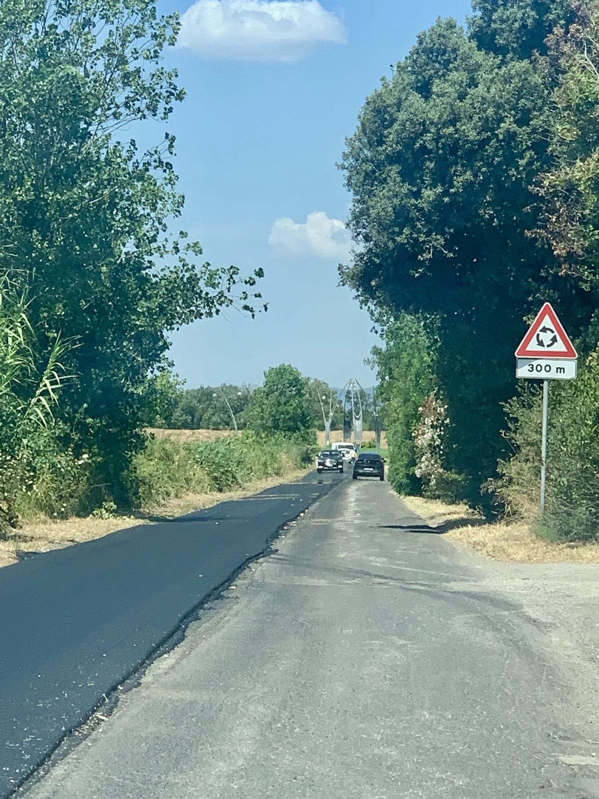 Strada Litoranea a Montalto Marina, iniziati i lavori di asfaltatura