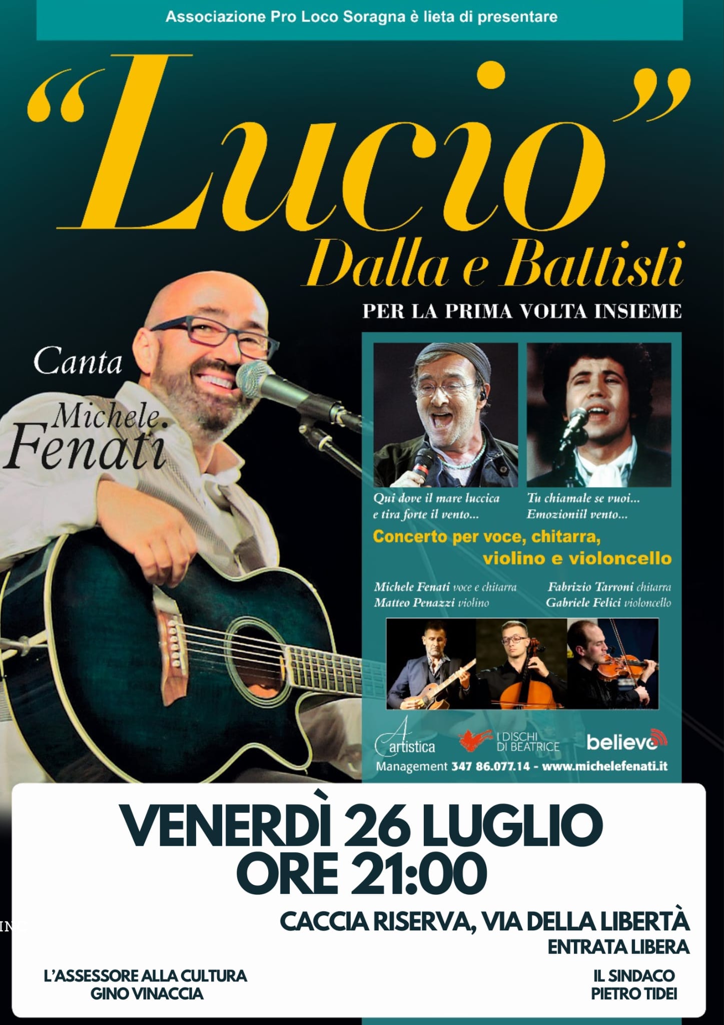 Santa Marinella Estate, questa sera triplo appuntamento tra libri e musica