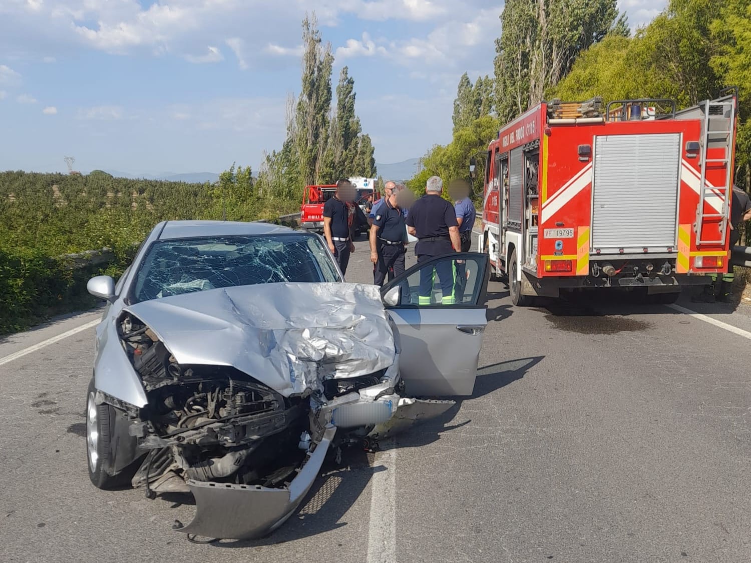 Civita Castellana – Terribile incidente stradale, due morti