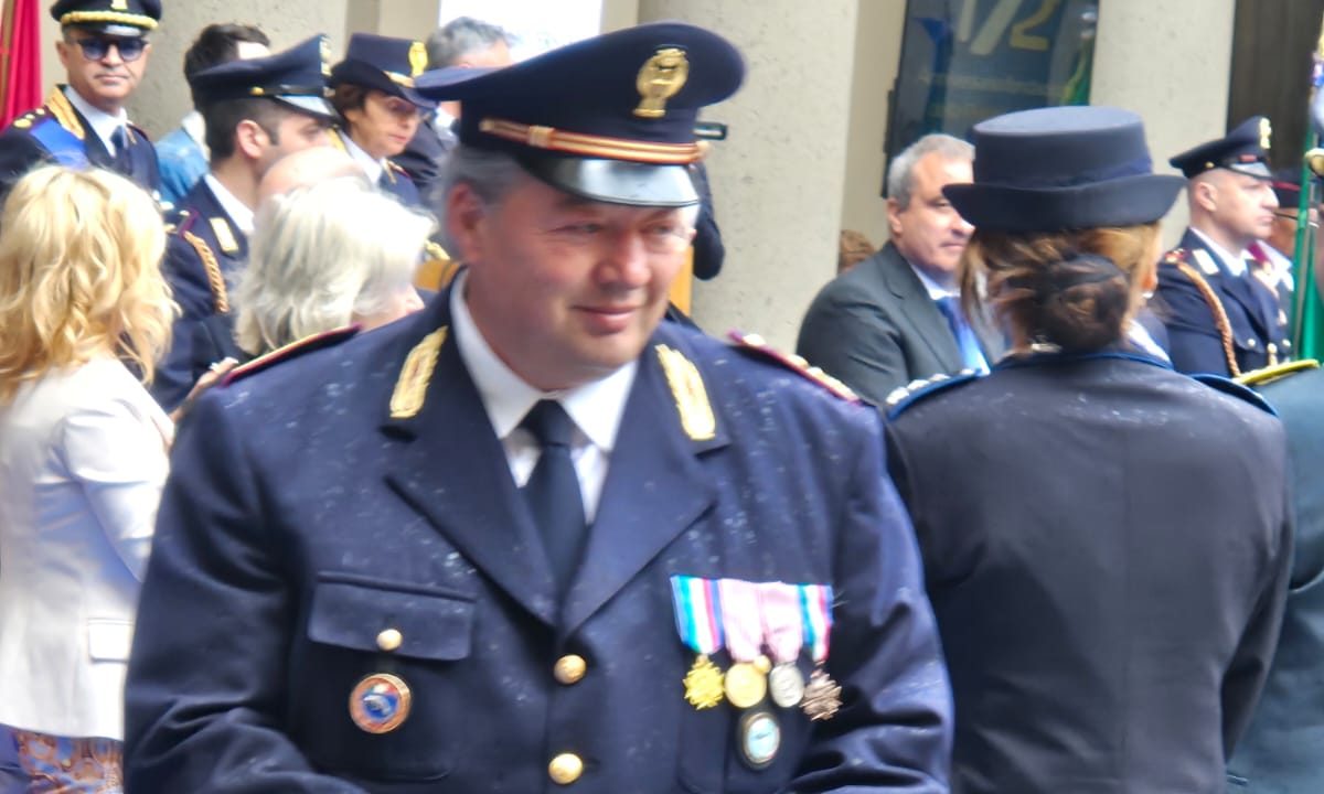 Viterbo – In pensione l’ispettore di Polizia Felice Orlandini