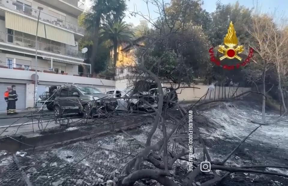 Roma – Incendio Monte Mario: pm apre inchiesta, non è escluso il dolo