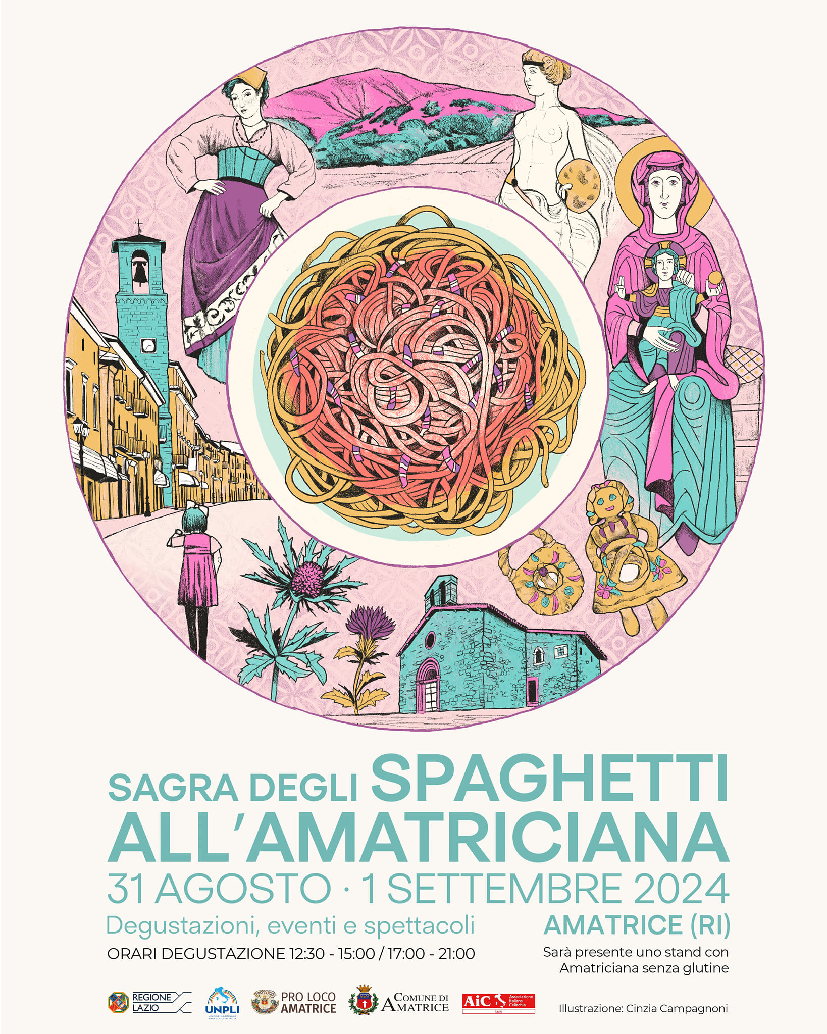 Amatrice, a fine agosto la Sagra dell’Amatriciana