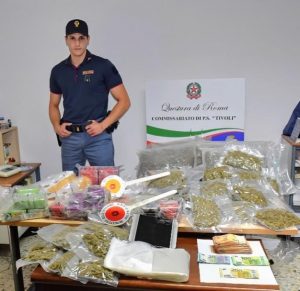 Tivoli – Trovato con 40kg di droga, arrestato 26enne