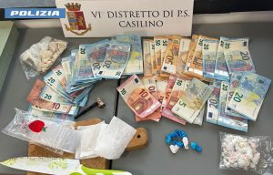 Roma – Arrestate 8 persone per droga, sequestrati oltre 16 kg di stupefacenti