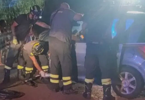 Ladispoli, schianto fra auto a Caere Vetus: due feriti