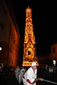 arrivo al santuario di Santa Rosa