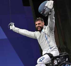 Paralimpiadi, il fiumicinese Edoardo Giordan è bronzo nella sciabola individuale