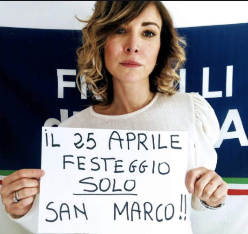 Roma – Rachele Mussolini lascia Fratelli d’Italia e va con la zia a Forza Italia