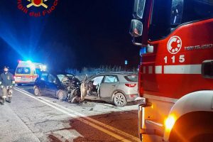 Foligno – Scontro frontale sulla Flaminia, muore 54enne