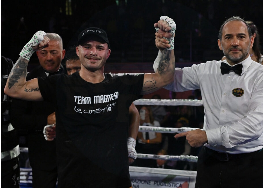 Tolfa – Pugilato, rientro vittorioso per Magnesi in forma mondiale