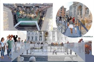 Roma – Partiti i lavori a Fontana di Trevi: una passerella per garantire la visibilità e conclusione entro la fine dell’anno