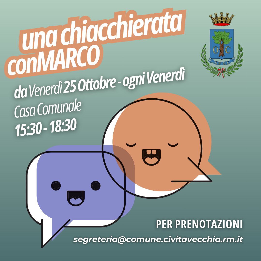 Civitavecchia, il sindaco Piendibene a colloquio con i cittadini