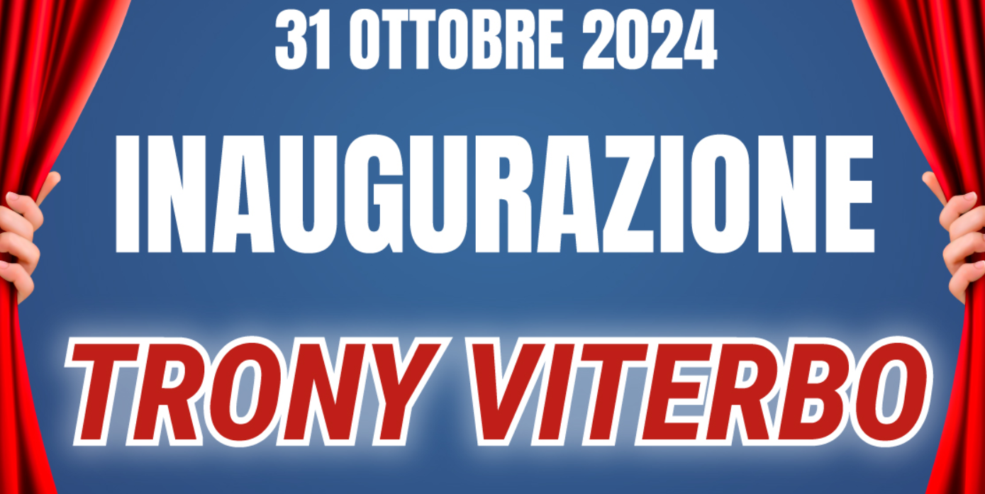 Viterbo – Arriva Trony al Parco San Lazzaro, inaugurazione il 31 ottobre