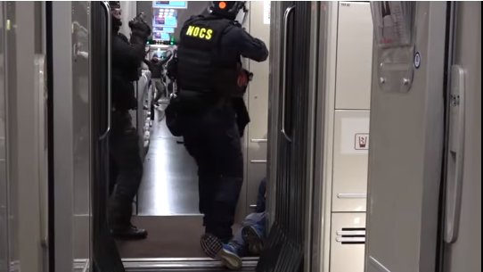 Anagni – Nocs simulano dirottamento treno e liberazione ostaggi