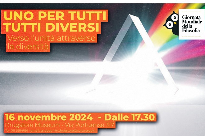 Roma – Il Drugstore museum ospita la giornata mondiale della Filosofia
