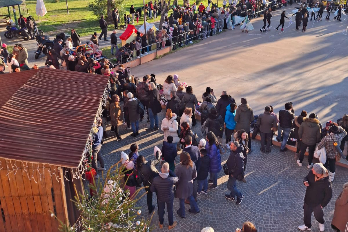 Civitavecchia – Inaugurato il Villaggio di Natale del Giubileo al Parco Spigarelli (FOTO)