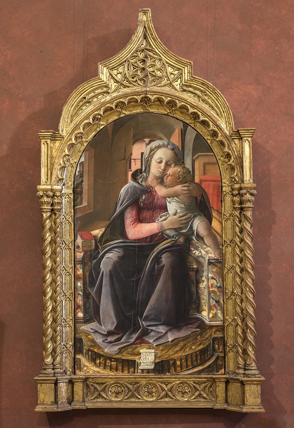 Tarquinia – E’ arrivata la Madonna di Lippi, capolavoro del quattrocento che resterà per un po’