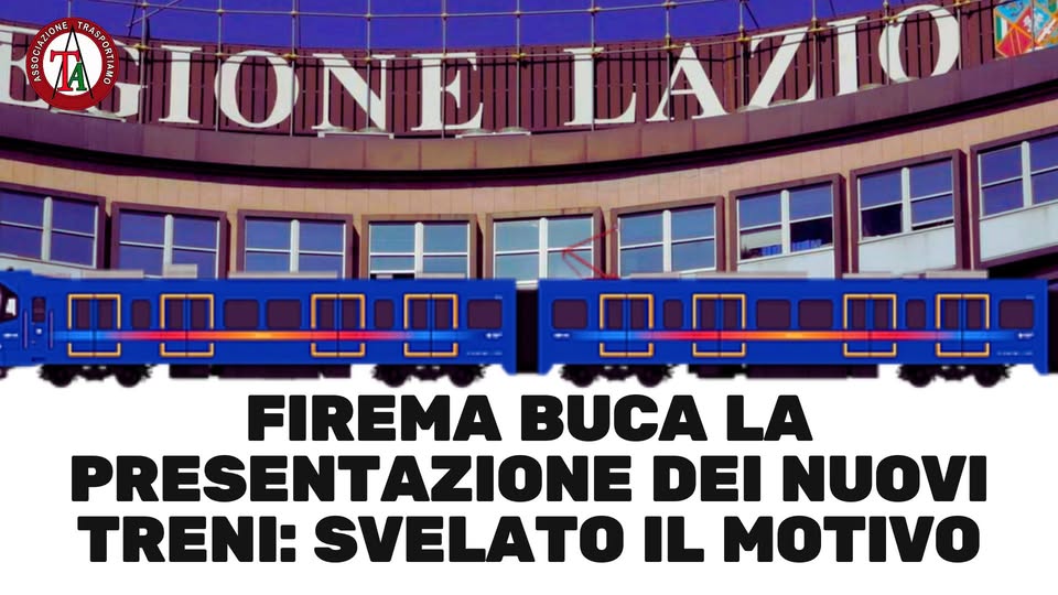 Nuovi treni della Roma Nord e MetroMare mai presentati: l’azienda spiega i motivi della “buca”