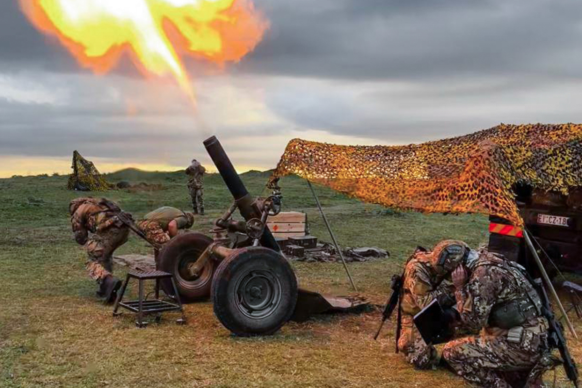 Monte Romano – Al poligono l’esercito si prepara per l’impiego in Ungheria (FOTO)