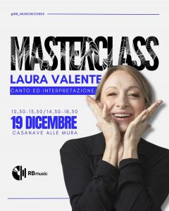 A Tuscania masterclass di canto con Laura Valente, mamma di Angelina Mango