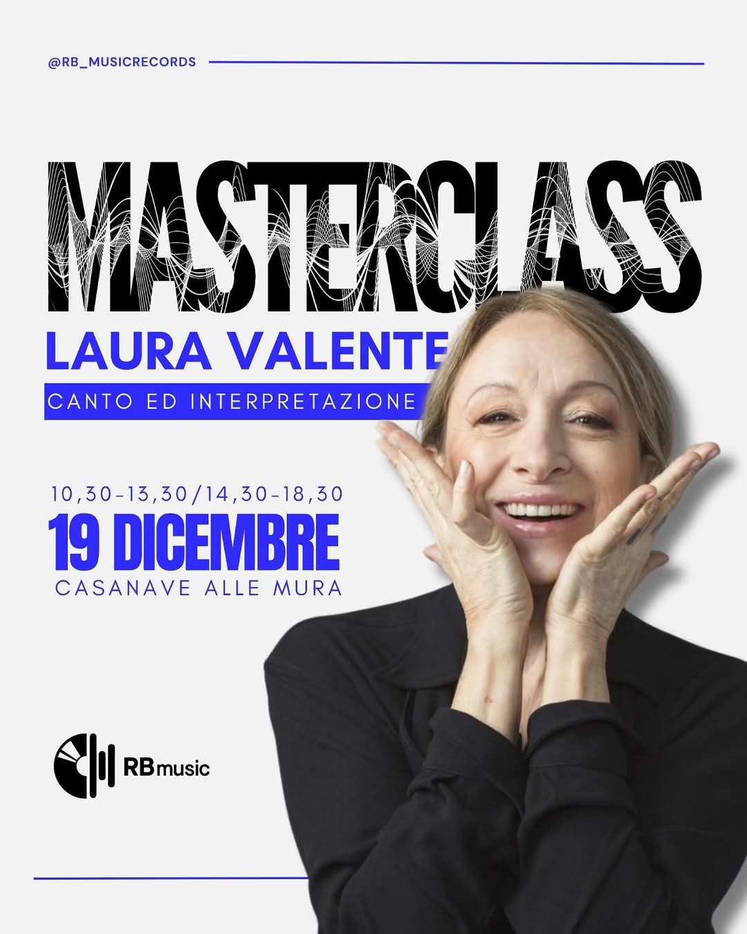 A Tuscania masterclass di canto con Laura Valente, mamma di Angelina Mango