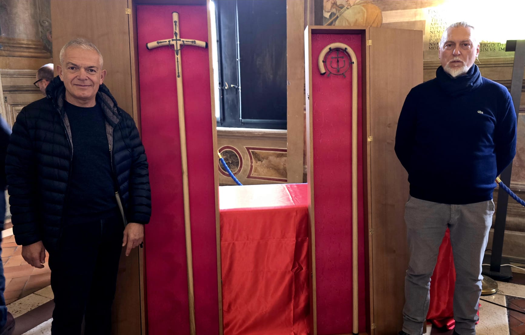 Le opere degli artigiani viterbesi Gismondi e Bracci saranno donate al Papa ed al vescovo Piazza