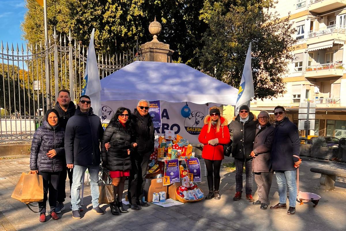 Lega Viterbo: grande successo per la raccolta di beni per l’Emporio Solidale