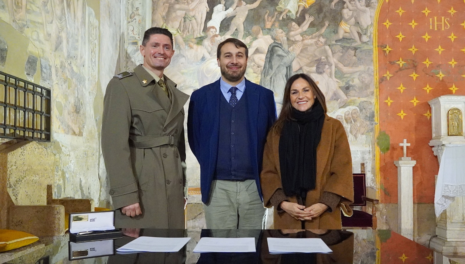 Rieti – Firmato il protocollo per il restauro del “Giudizio Universale” di Lorenzo e Bartolomeo Torresani