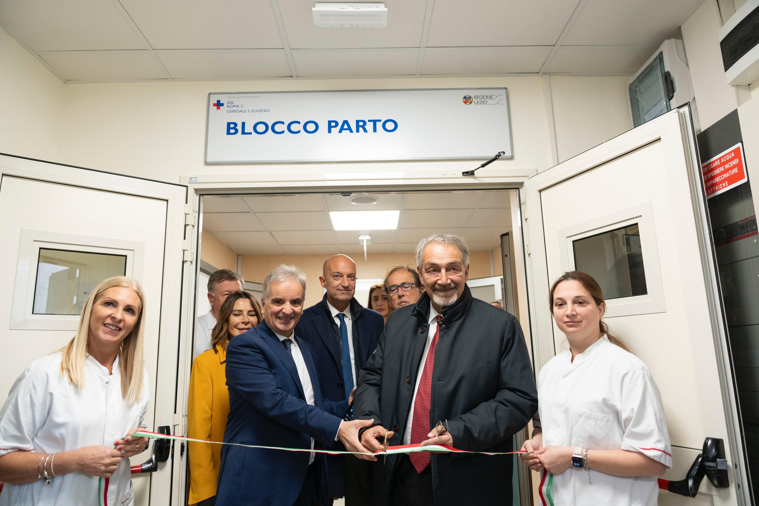 Ospedale Sant’Eugenio: inaugurata una nuova ala della sala parto, un’area di 200 mq