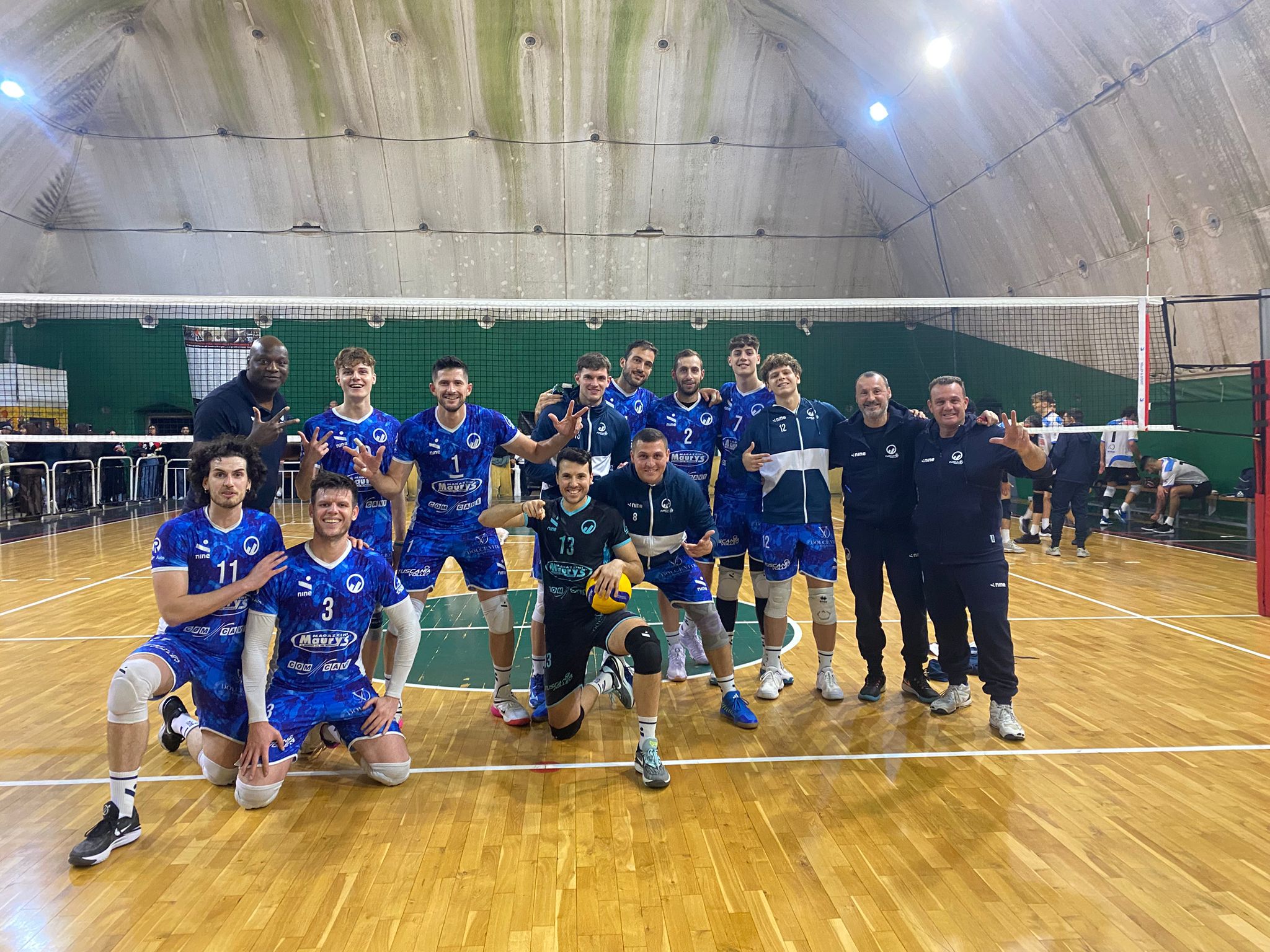Pallavolo – La Maury’s Com Cavi Tuscania vince in trasferta, Globo Sora battuta 3-1