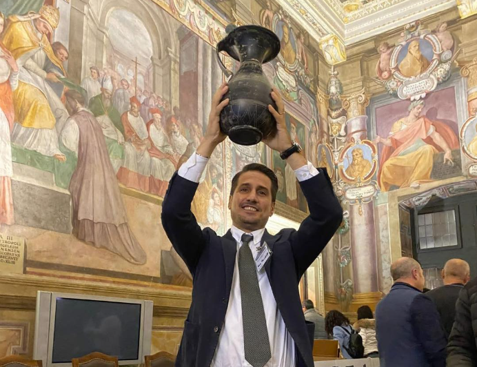 Luca Panichelli eletto primo “Paladino della cultura” della Tuscia