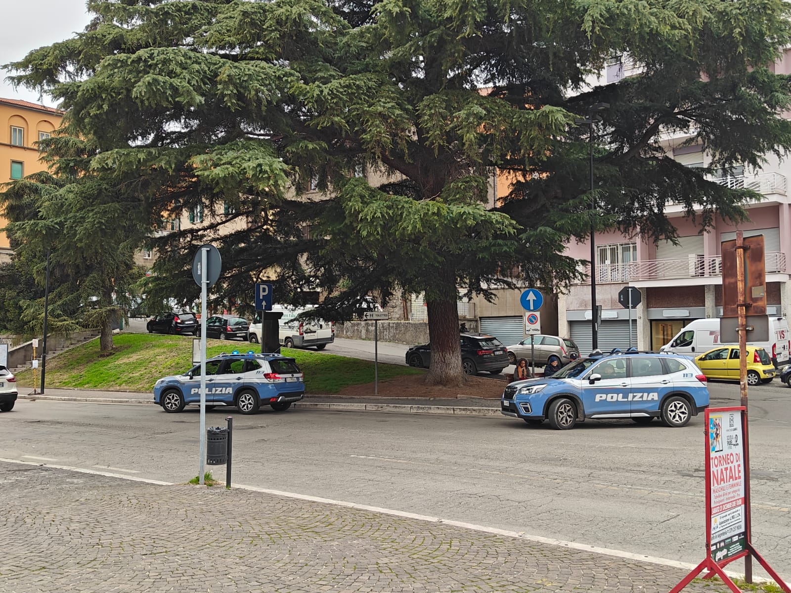 Viterbo – Centro storico, è un “Natale in sicurezza” grazie ai controlli della polizia