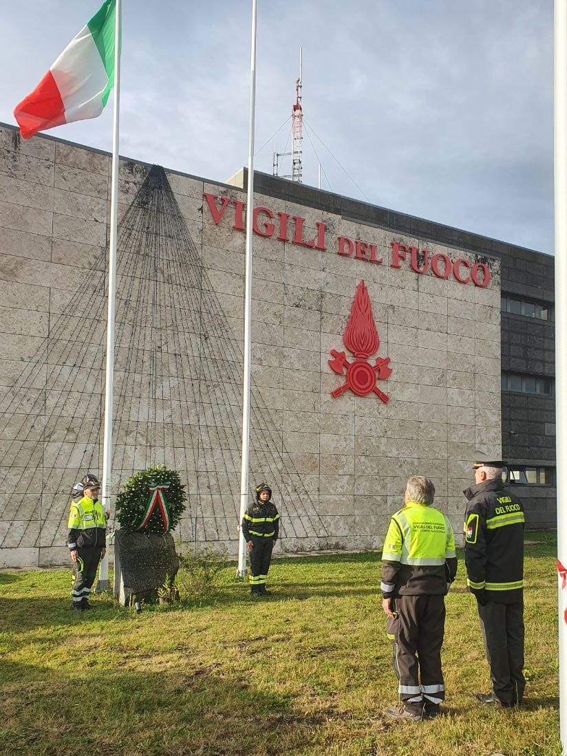 Viterbo, i festeggiamenti dei Vigili del Fuoco per Santa Barbara