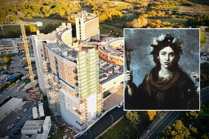 Viterbo – Ospedale Santa Rosa, in arrivo una statua della patrona da posizionare all’ingresso