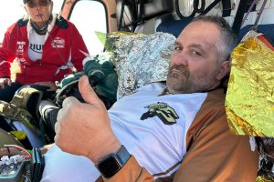 Incidente in moto all’Africa eco Race, il pilota vetrallese Francesco Puocci trasportato in elicottero