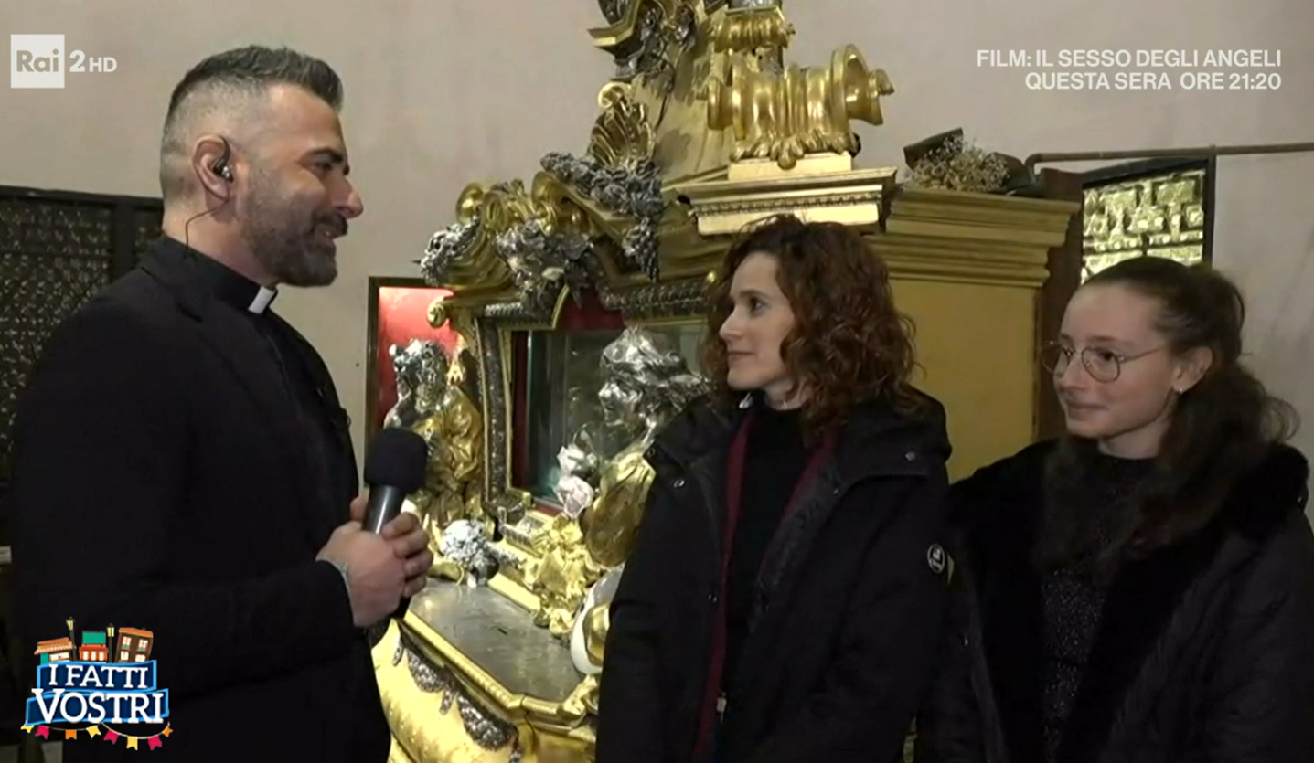 Santa Rosa su Rai 2 con Don Cosimo che racconta “il miracolo” della piccola Beatrice