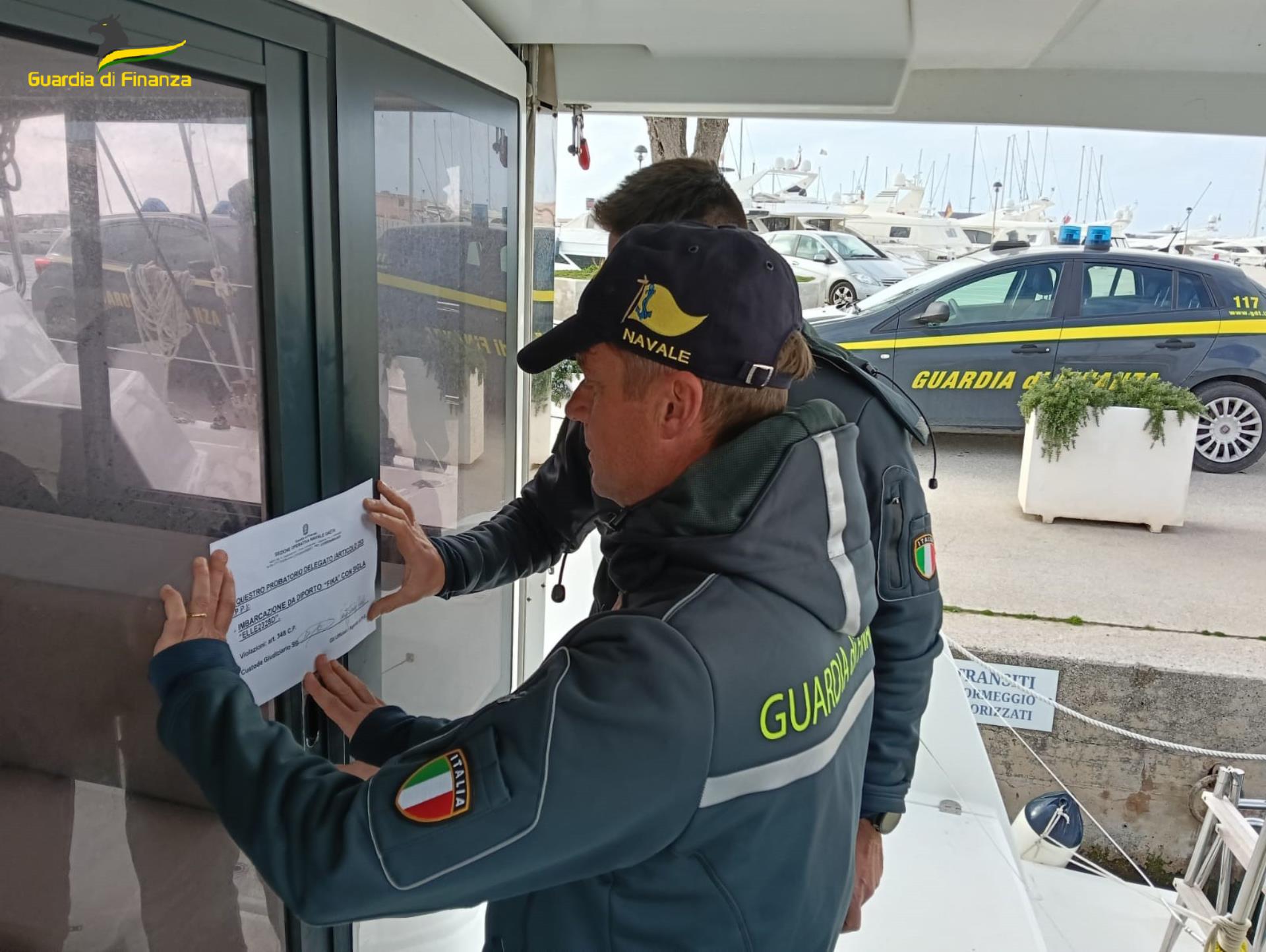 Sequestrate imbarcazioni per un valore di 2 milioni di euro a mediatore “abusivo”