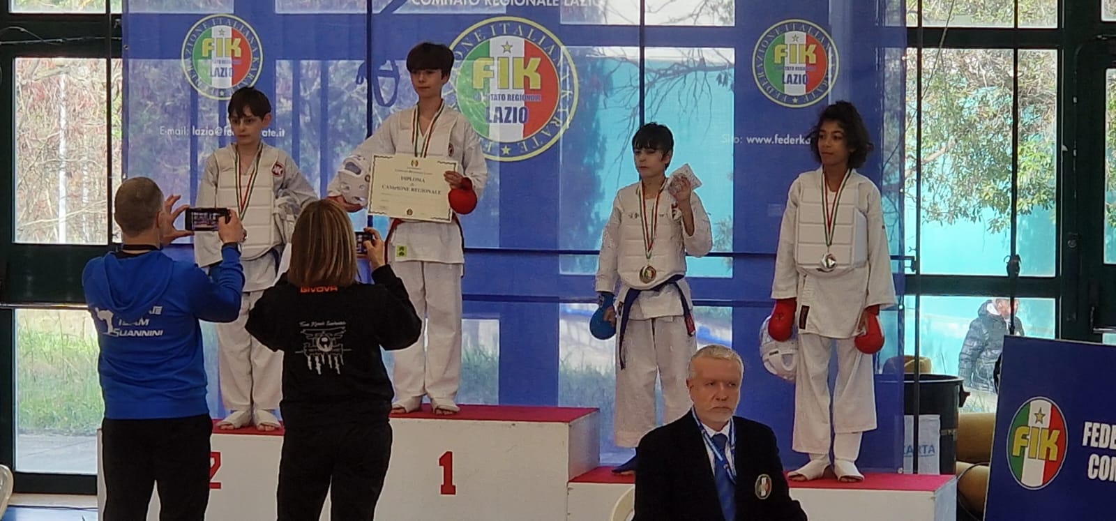 Karate – Campionato regionale Lazio, terzo posto di squadra per la Keikenkai (FOTO)