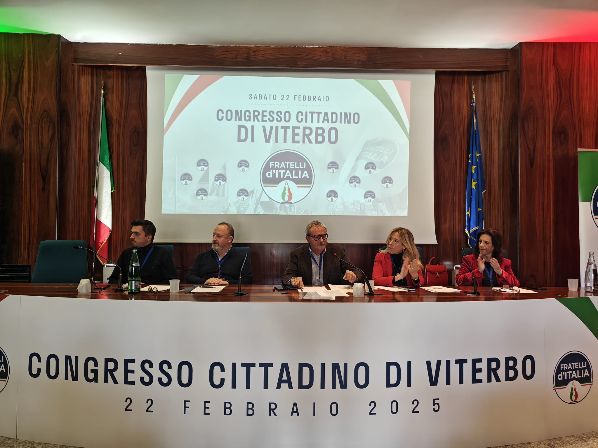 Viterbo – Centrodestra unito al convegno FdI, tutti contro “La peggiore amministrazione di tutti i tempi”
