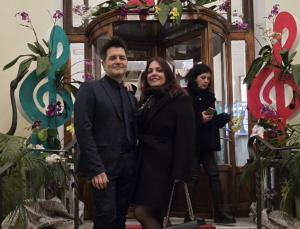 Montalto – La Tuscia a Sanremo con Fabiola e Nazzareno Bartolaccini, massaggiatori dei VIP